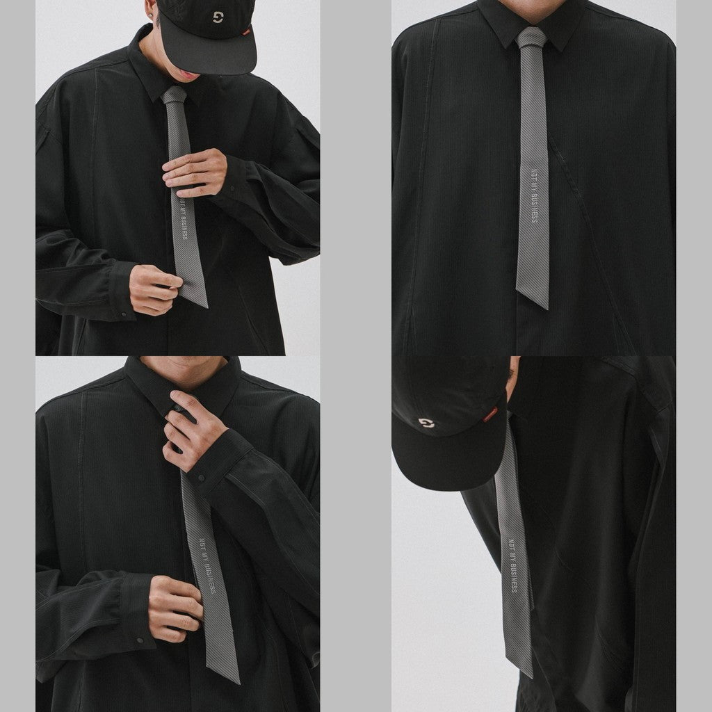 “MA-Z3” Mode Architekt 刺繡襯衫 #MIDNIGHT [GOOPI-24AW-OCT-01]