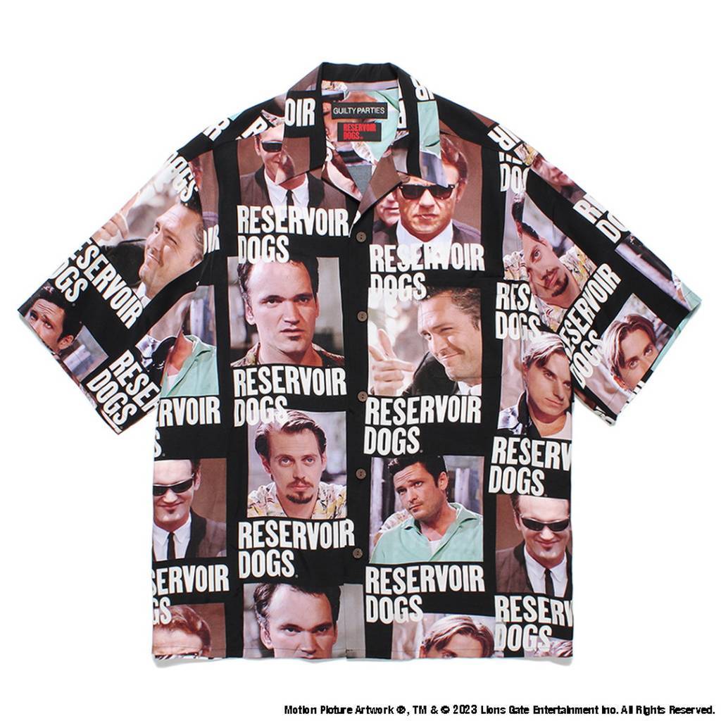RESERVOIR DOGS | S/S HAWAIIAN SHIRT -TYPE 3- #BLACK [RD-WM-HI03]