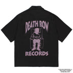 DEATH ROW RECORDS | 50'S SHIRT S/S #BLACK-PURPLE [DEATHROW-WM-OC01]