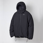 Strech Puff Hoodie #Black [SD26F-JK04]