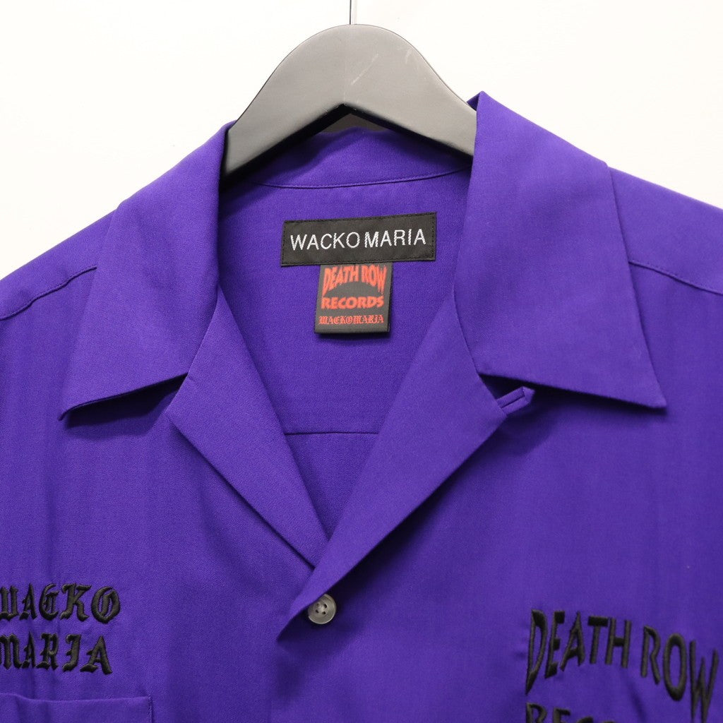 DEATH ROW RECORDS | 50'S SHIRT S/S #PURPLE [DEATHROW-WM-OC01]