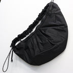 TEXTURED TWILL BODY BAG #BLACK [FTT36261B0008]