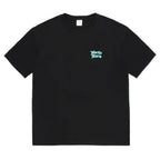 WASHED HEAVY WEIGHT CREW NECK T-SHIRT ( TYPE-2 ) #BLACK/GREEN [26FWE-WMT-WT02]