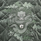 DELUXE | VELOUR SOUVENIR JKT #Gray [20TH-JK03]