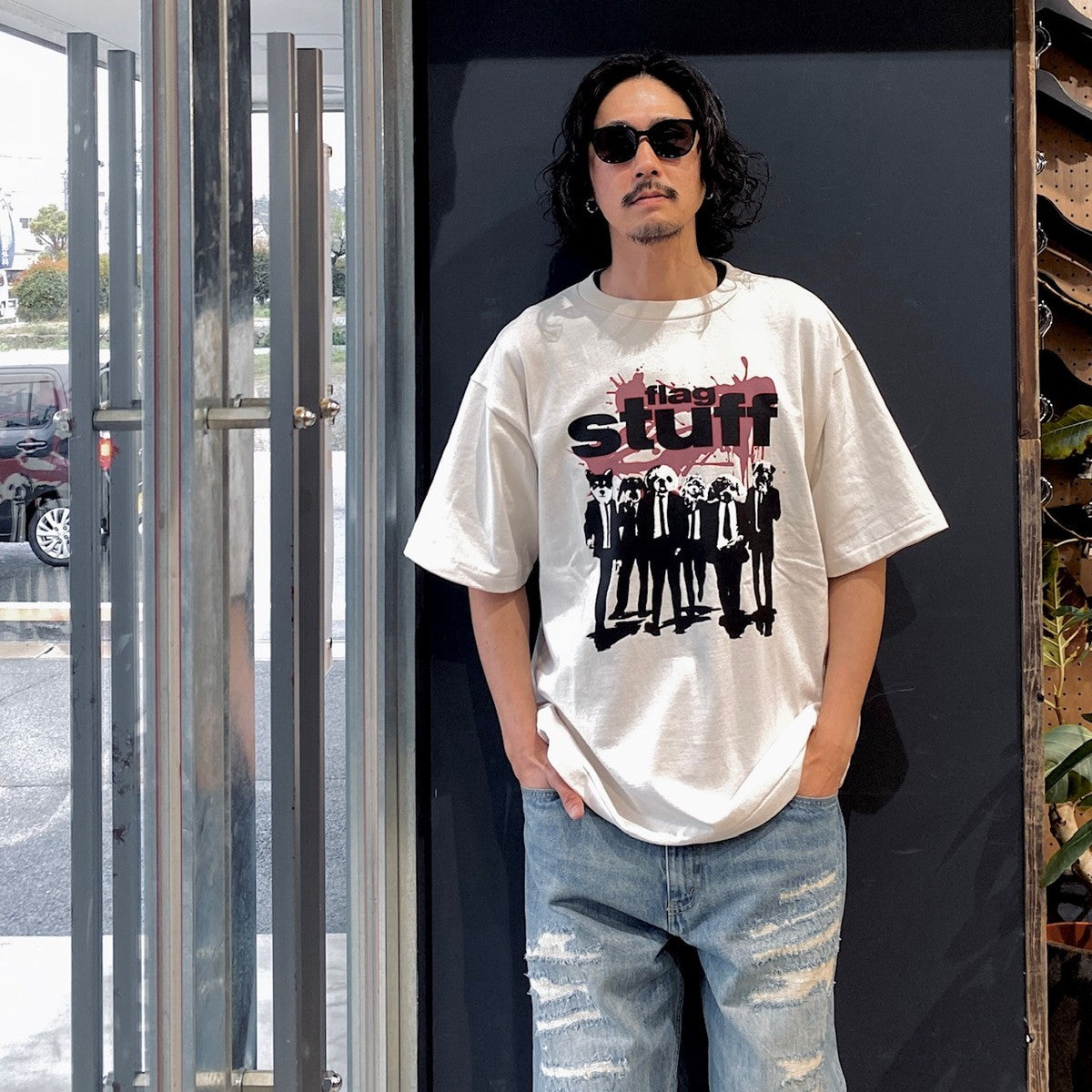 DOGS T 卹 #白色 [24SS-FS-41 / FS1441]