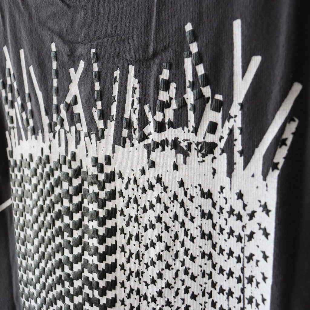 河村 kosuke | STAR &amp; BARS T 卹 #黑色 [24SS-FS-K K-02 / FS1423]