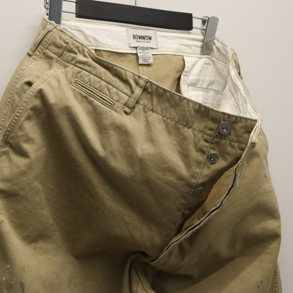 41 KHAKI TROUSERS AGED #KHAKI [BW261-4KT] - cocorozashi 三重県