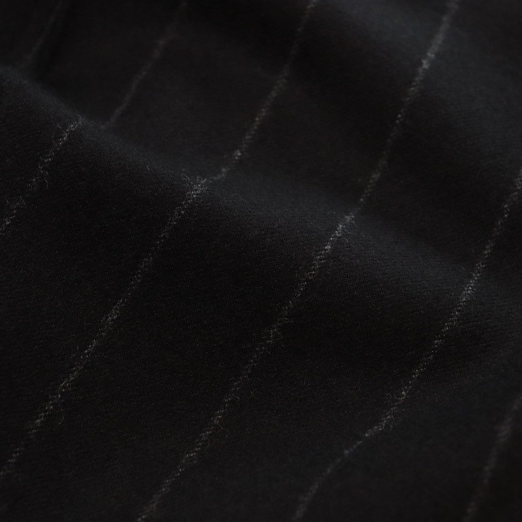 SINGLE BREASTED JACKET ( TYPE-8 ) &amp; TROUSERS #BLACK/GRAY STRIPE [24FW-WMO-SU08 / 24FW-WMP-TR23]