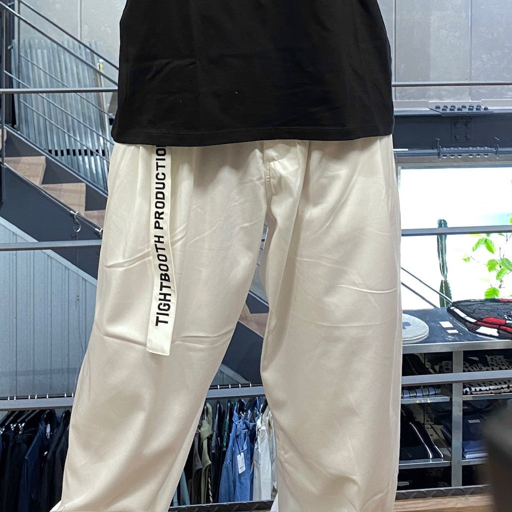 BAGGY SLACKS #WHITE [SS24-B10]