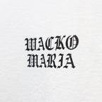 WASHED HEAVY WEIGHT CREW NECK T-SHIRT ( TYPE-1 ) #WHITE/BLACK [26SSE-WMT-WT01]