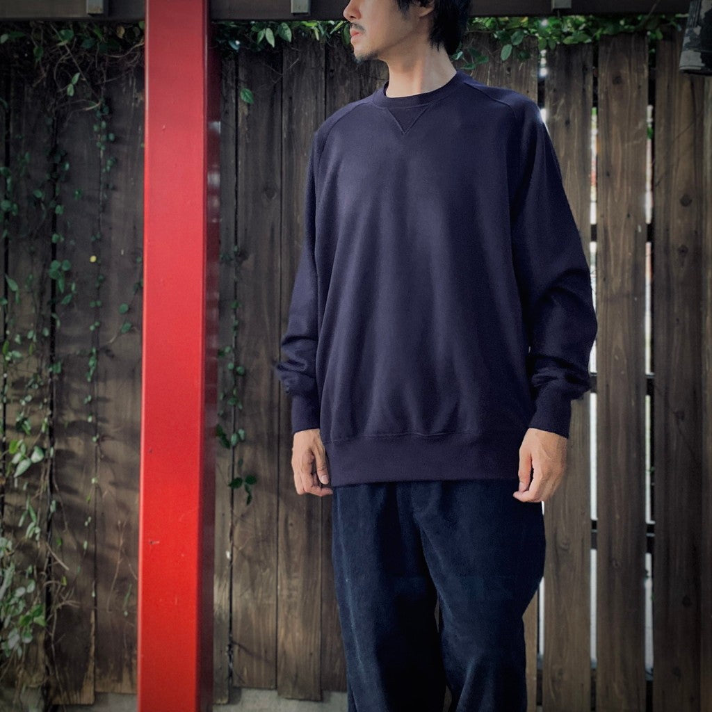 TECH SWEAT CREW FREEDOM SLEEVE #PURPLE [BE-51025W] – cocorozashi