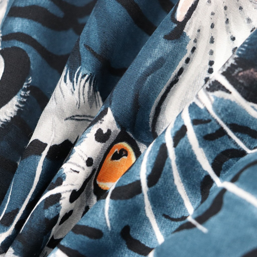 TIM LEHI | HAWAIIAN SHIRT S/S ( TYPE-2 ) #BLUE [26SSE-WMS-HI02