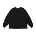 BIO WASHED EASY LONG SLEEVE #BLACK [HOD25AWTS]
