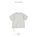 SND1 - Basic Pocket Tee (Ver. Sharp) #Cream [GOOPI-26SS-APR-01]