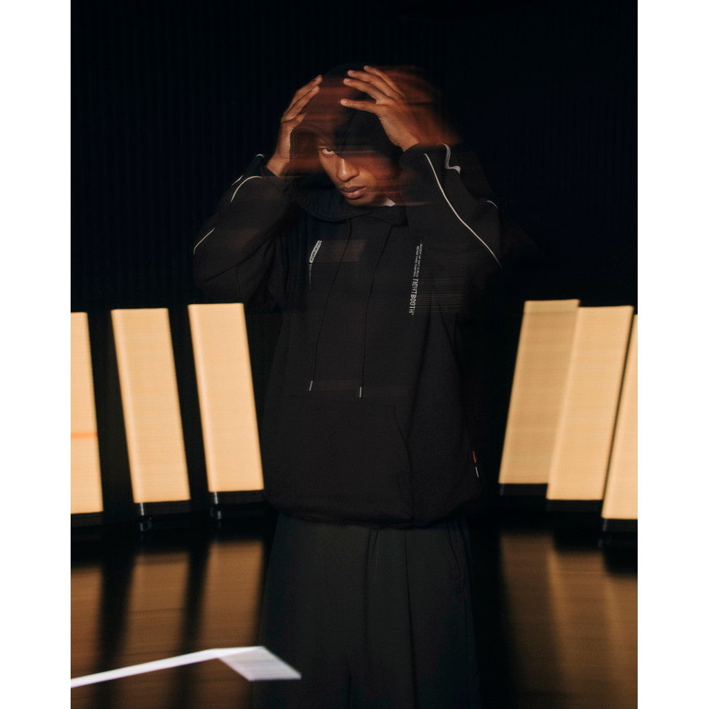 TBPR | “GMT-01H”雙標誌連帽衫 #BLACK [GOOPI-23AW-DEC-TBPR-02]