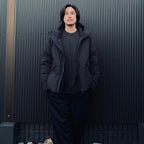 TECH 2WAY CADET DOWN PARKA #BLACK [BW-42026W]