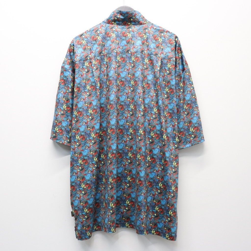 JULIEN OPEN S/S SHIRT #Turquoise [26SS-S02]