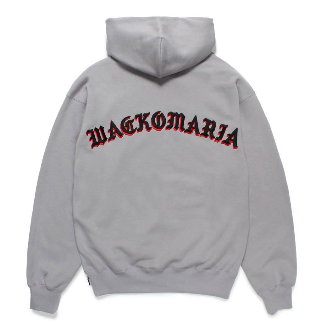 MIDDLE WEIGHT PULLOVER HOODED SWEAT SHIRT ( TYPE-2 ) #GRAY [24FW-WMC-SS06]