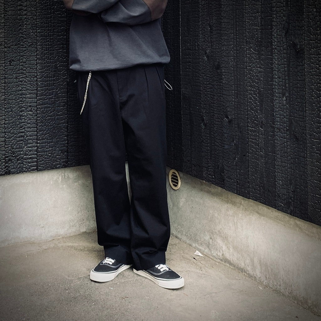 Ventilation Chino Slacks #Vintage Black [SD25F-PT04]