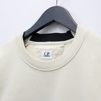 DIAGONAL RAISED FLEECE CREWNECK LENS SWEATSHIRT #SILVER BIRCH 120 [21CMSS713A-005086W-26FWP]
