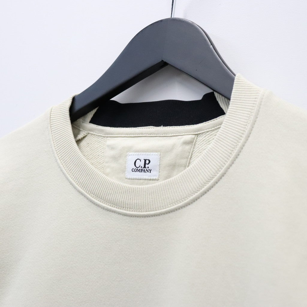 DIAGONAL RAISED FLEECE CREWNECK LENS SWEATSHIRT #SILVER BIRCH 120 [21CMSS713A-005086W-26FWP]