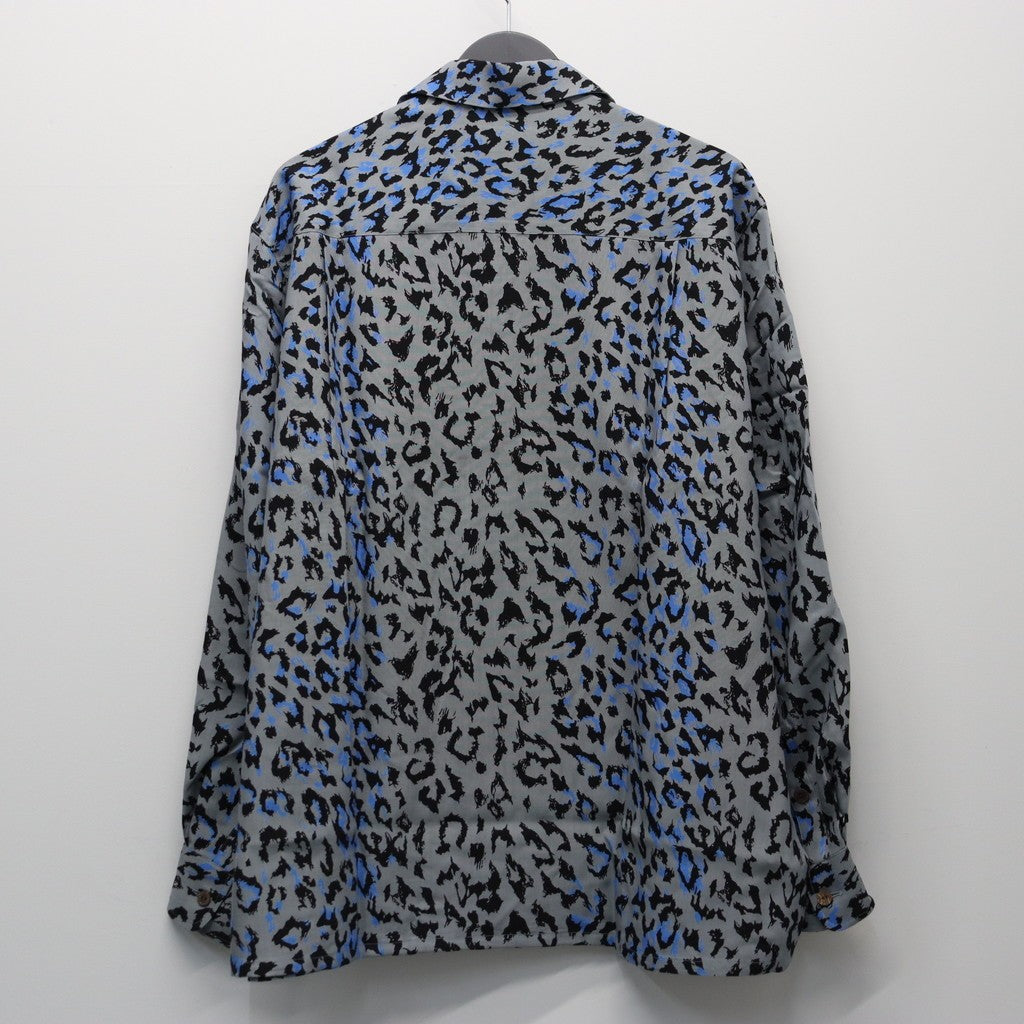 夏威夷長袖襯衫（3 型）#灰色 [25FW-WMS-HI03]