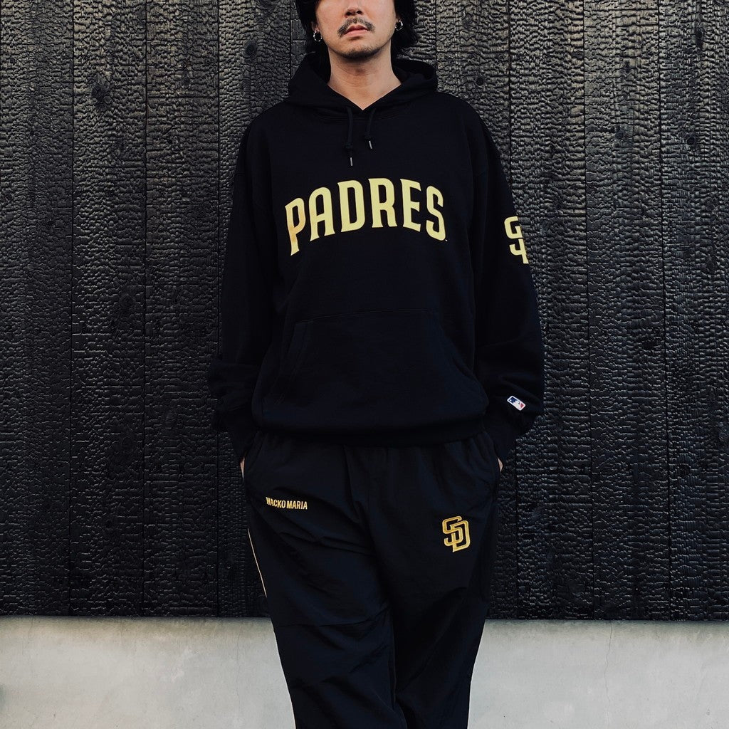 MLB | SD | HEAVY WEIGHT PULLOVER HOODED SWEAT SHIRT ( TYPE-3 ) #BLACK [MLB-WM-SS03]