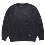 MIX MOHAIR CREW NECK SWEATER #PURPLE [26FW-WMK-KN03]