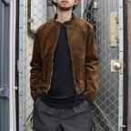Racing Jacket (VELVET DENIM) #MOSS [M-P4-LO2]