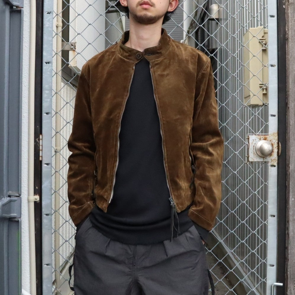 Racing Jacket (VELVET DENIM) #MOSS [M-P4-LO2]