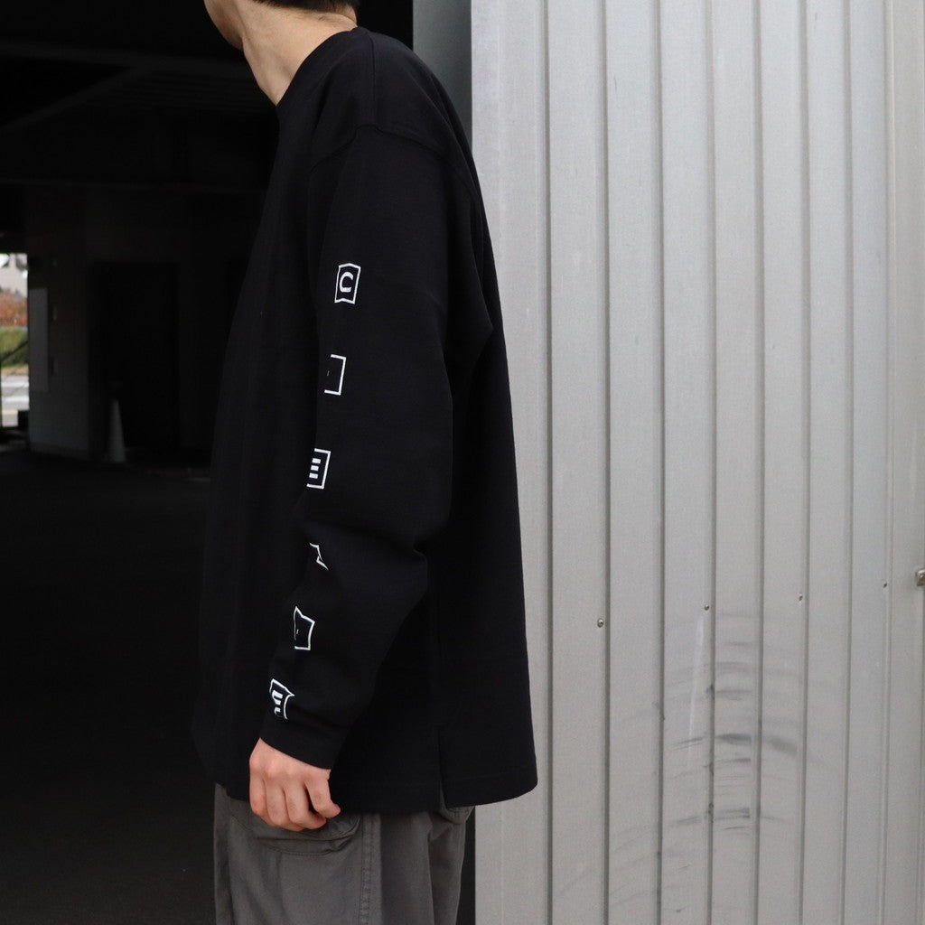 WILLOW LONG SLEEVE T #BLACK [CES28LT02]