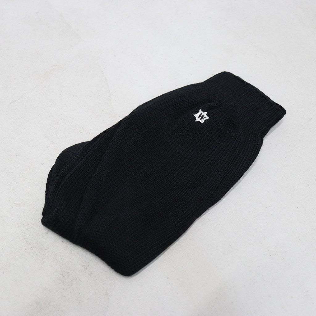 WHIMSY | Logo Socks(LOOSE FIT) #PURE BLACK [M-P1-XW1]