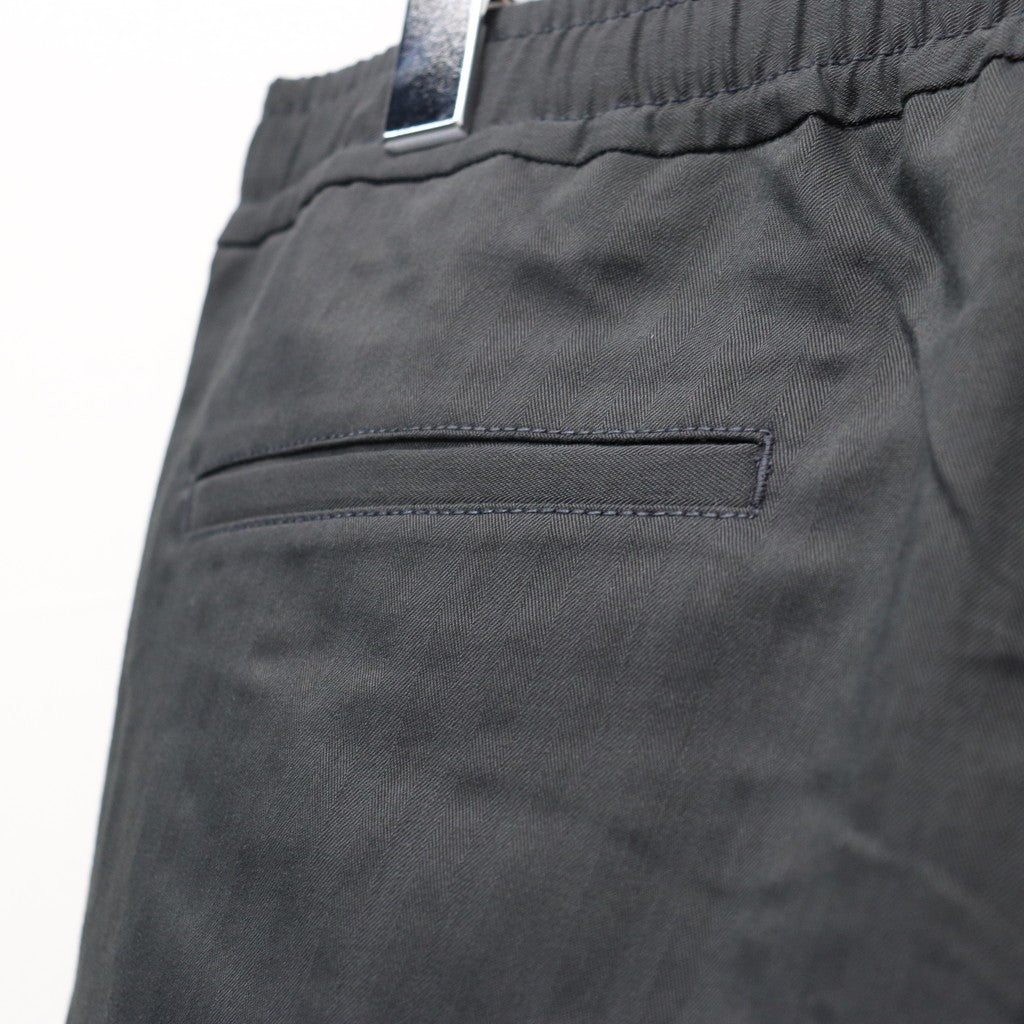 TECH EASY TROUSERS HERRINGBONE #CHARCOAL [BP-53026]