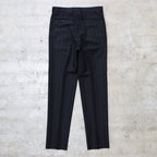 SINGLE BREASTED JACKET ( TYPE-8 ) &amp; TROUSERS #BLACK/GRAY STRIPE [24FW-WMO-SU08 / 24FW-WMP-TR23]