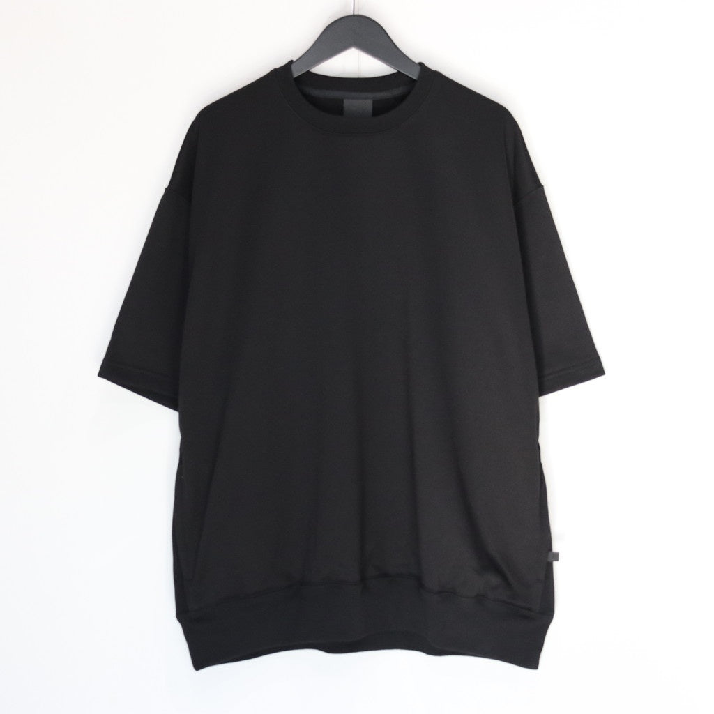 科技風短袖衛衣 #黑色 [BE-51025]