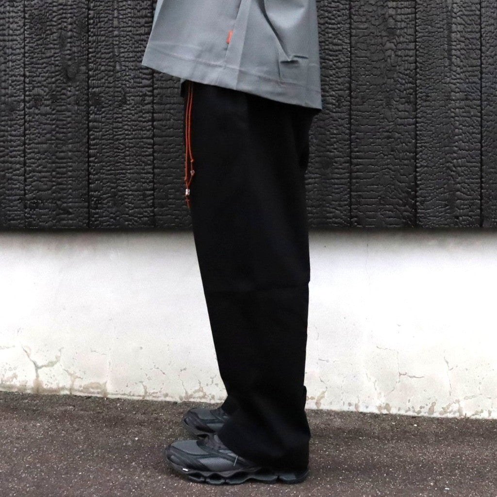 P1-T Black Pants-Tapered #Black [GOOPI-26SS-JUL-03]