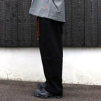 P1-T Black Pants-Tapered #Black [GOOPI-26SS-JUL-03]