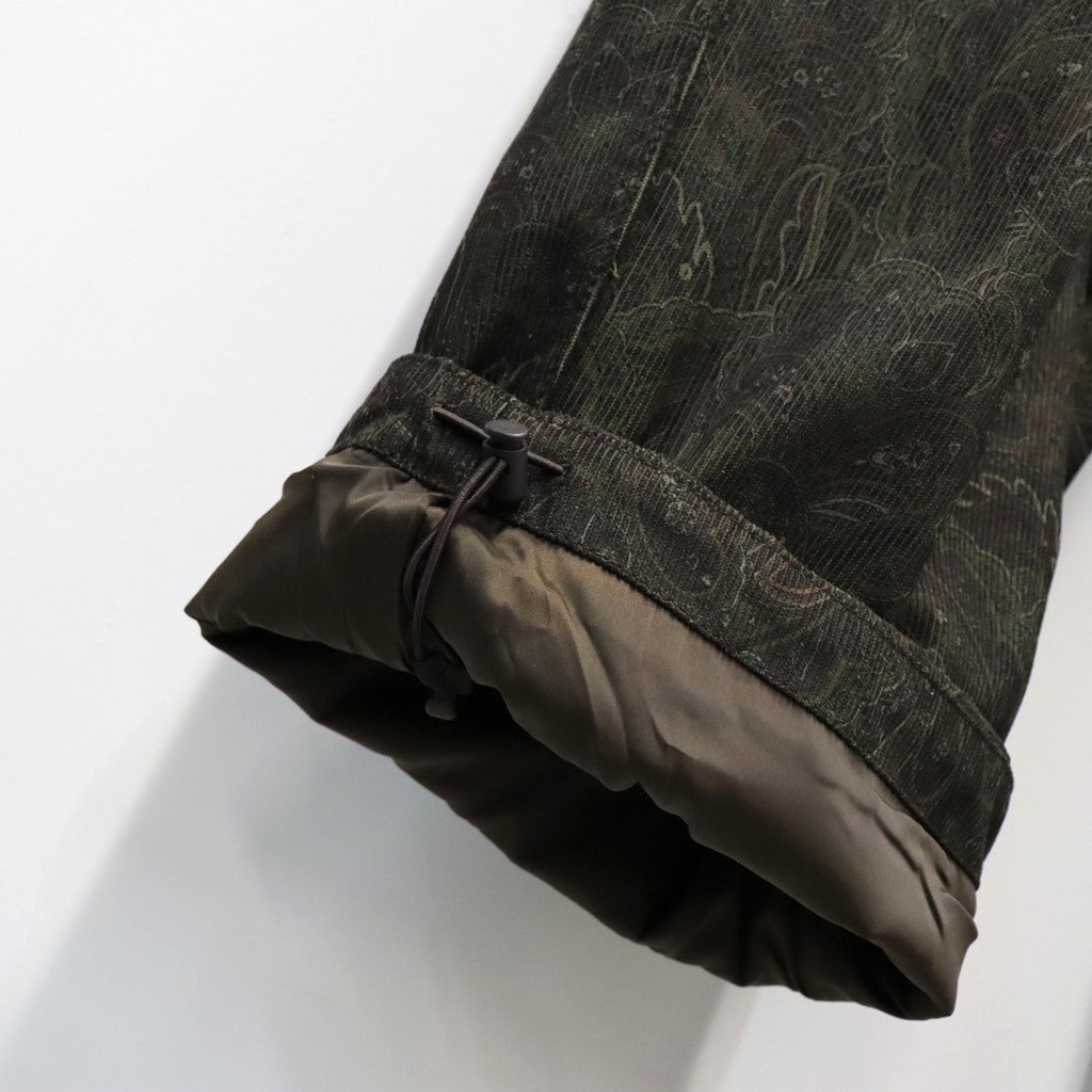 TECH MECHANICS PANTS CORDUROY PAISLEY #D.BROWN [BP-44026W]