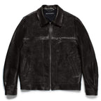 LEATHER JACKET #BLACK [25SS-WMO-BL01]