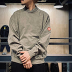 OVERDYE OVERLAP LIGHT CREW NECK #BROWN [CES27CS20]