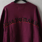 MIDDLE WEIGHT CREW NECK SWEAT SHIRT ( TYPE-2 ) #BURGUNDY [24FW-WMC-SS08]