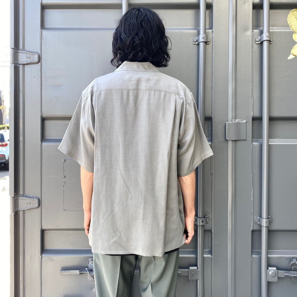 SWITCHING SHIRT S/S -TYPE 2- #GRAY [24SS-WMS-OC14]