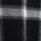 格紋長袖襯衫 #黑色 [FW25-S01]