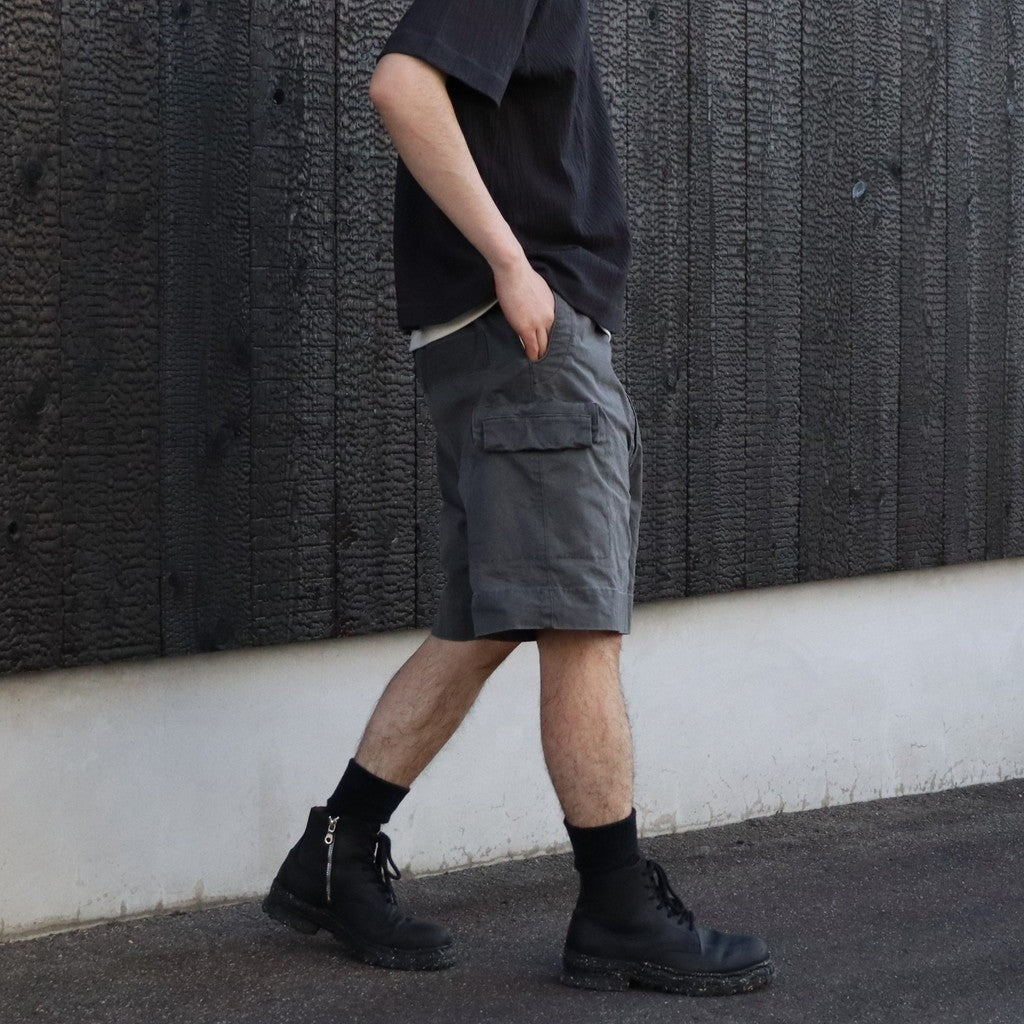 FANG SHORTS #CHARCOAL [JI-26SS-PT04]