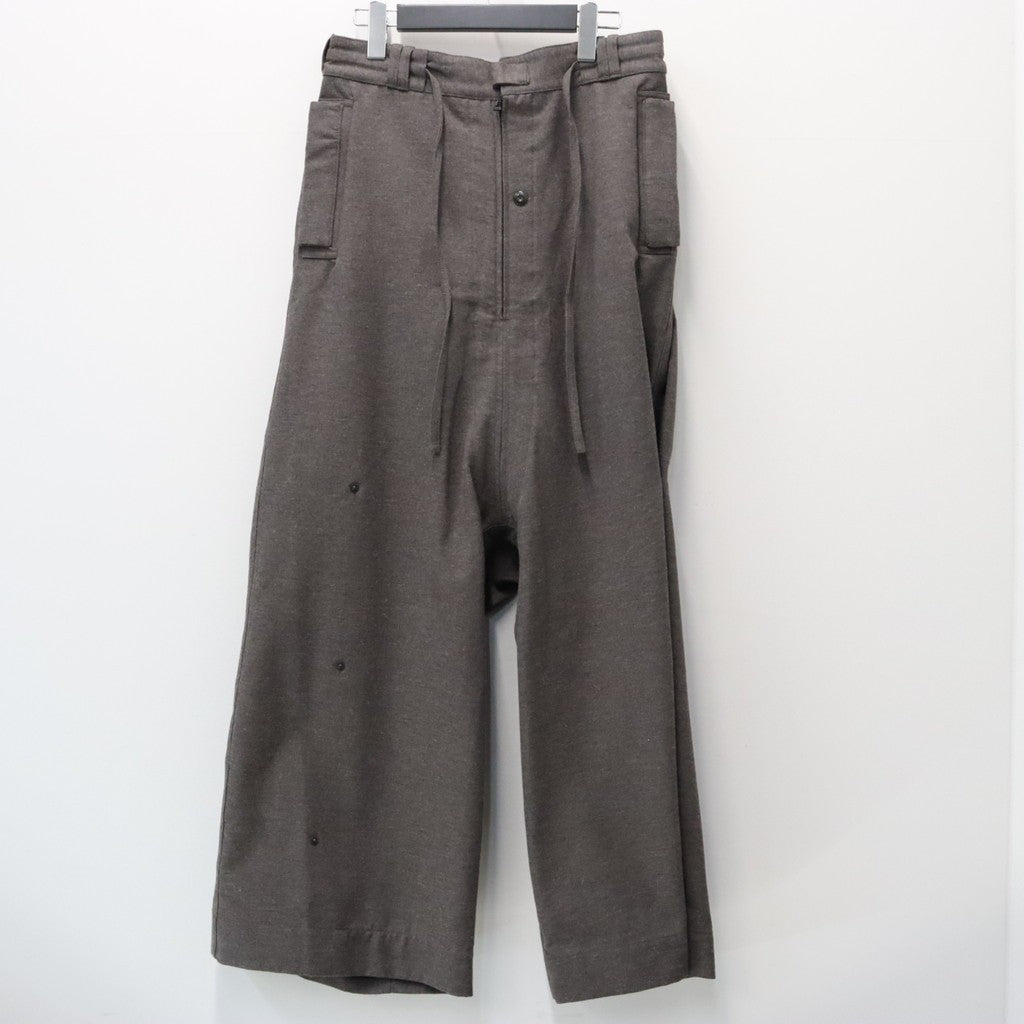 MORPH YI PANTS #CHARCOAL [JI-26AW-PT03-1]