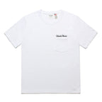USA BODY CREW NECK POCKET T-SHIRT -TYPE 1- #WHITE [24SS-WMT-OP01]
