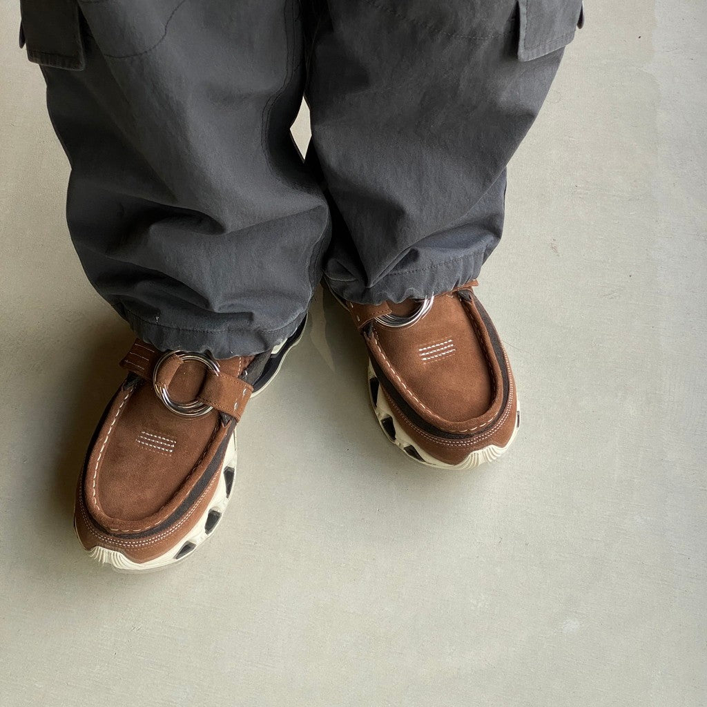 ■抽選応募 【Mens】 WAVE PROPHECY RING MOC SETSUMASA KOBAYASHI #BROWN / OFF WHITE [D1GD261901]
