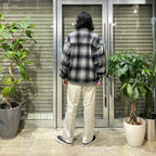 OMBRE CHECK 50'S JACKET (TYPE-2) #GRAY [24FW-WMO-BL22]