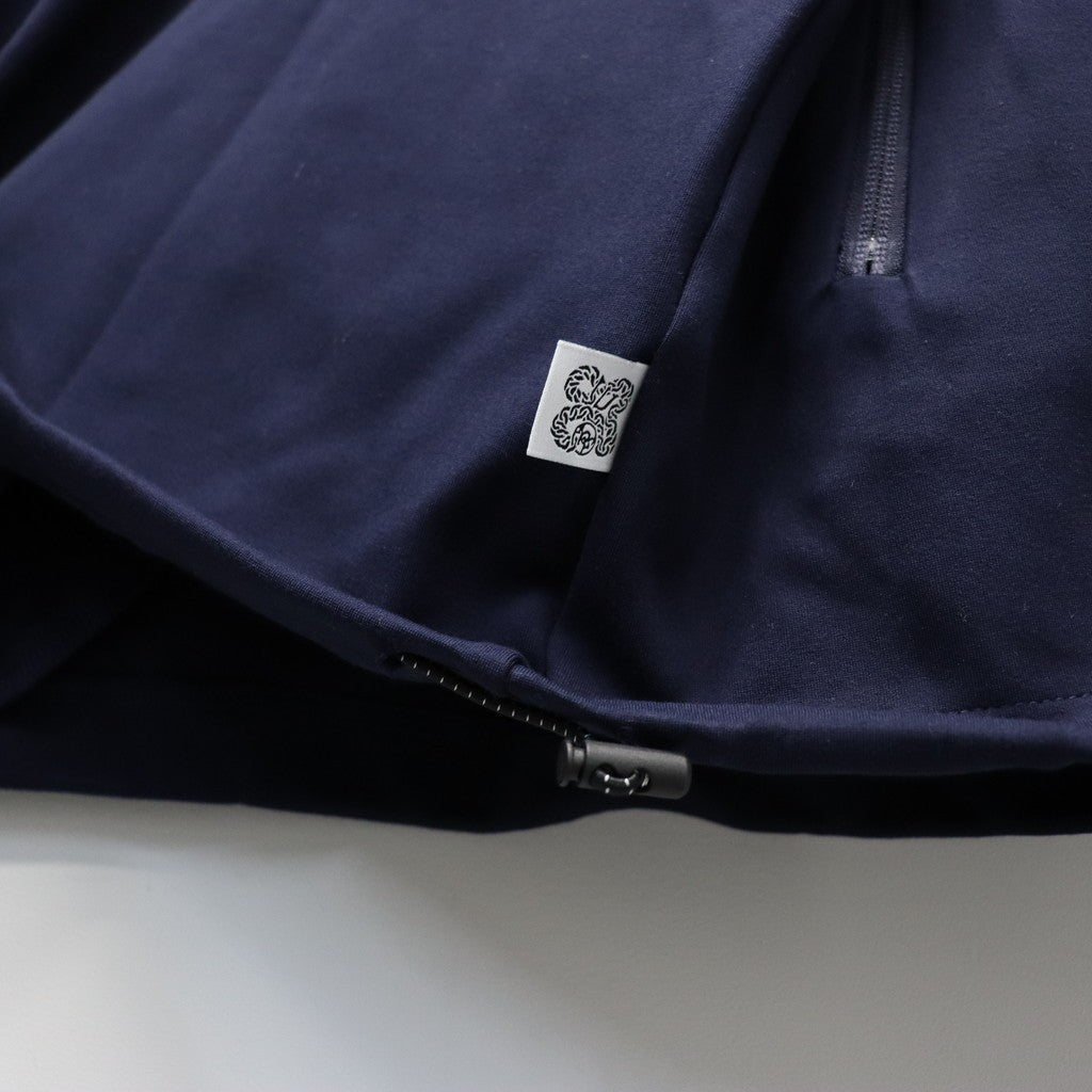 PUNCH HALF ZIP SWEAT #Navy [26SS-SW05] - cocorozashi 三重県四日市