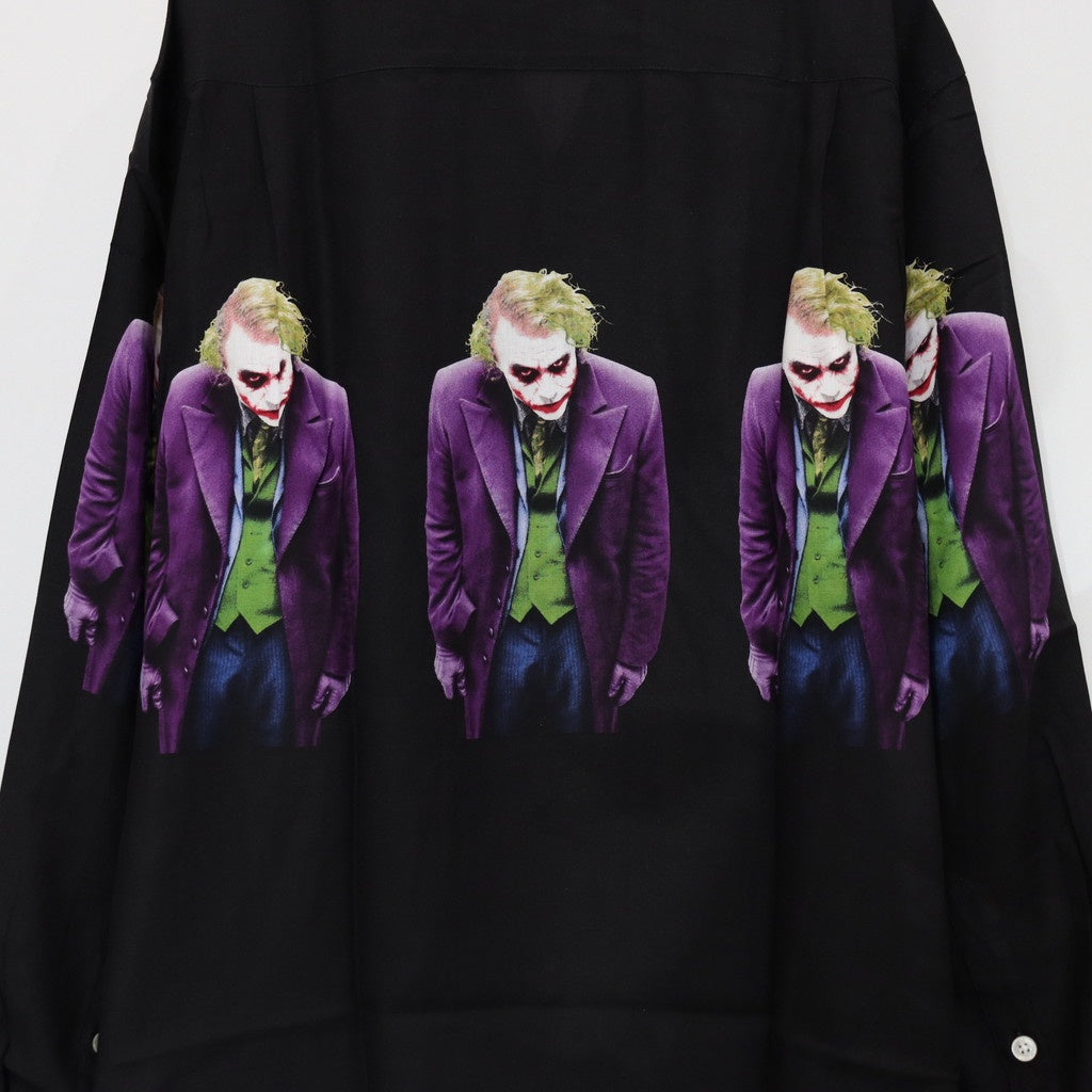THE DARK KNIGHT TRILOGY | L/S HAWAIIAN SHIRT ( TYPE-1 ) #BLACK [TDKT-WM-HI06]